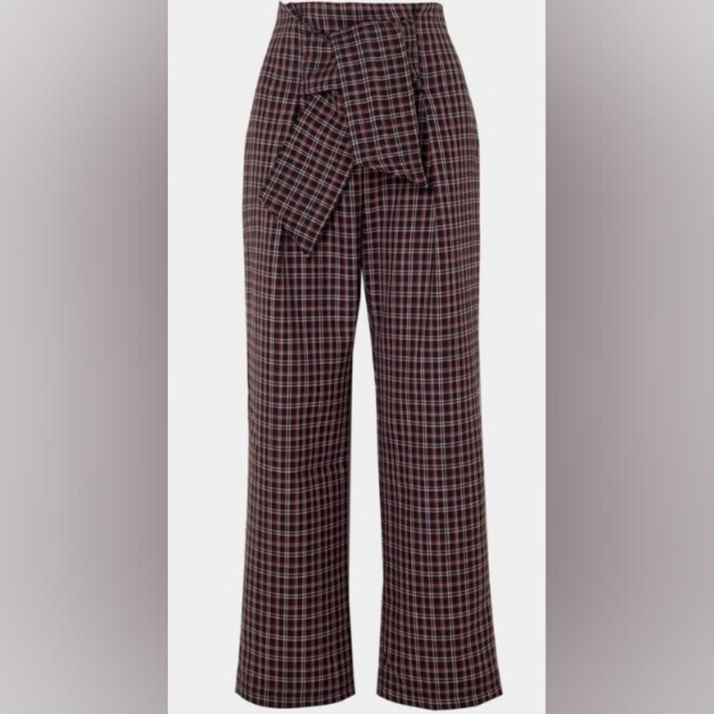 Paper London Plaid Preppy Academia Clowncore Dark Romantic Playful Pants 2